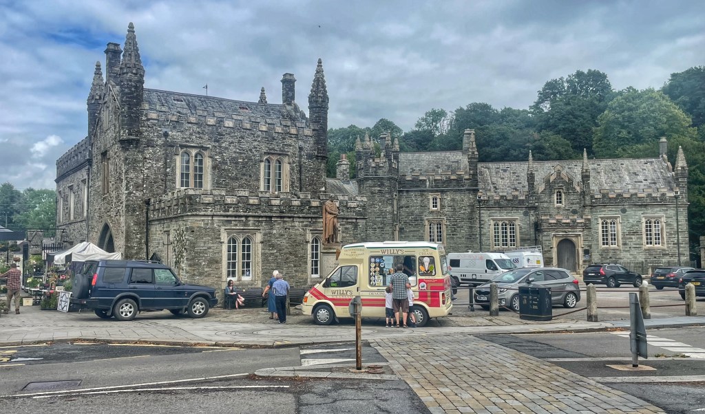 A very welcome ice cream truck in the wee town of Tavistock, outside Plymouth